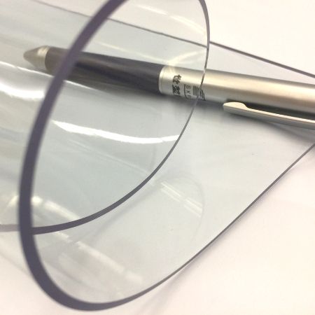 Lámina de PVC transparente personalizada de 0.6 a 3 mm de grosor